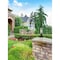 Z-Lite Helix 1 Light Outdoor Pier Mounted Fixture, Black And Clear Seedy 591PHM-533PM-BK - alternate 8